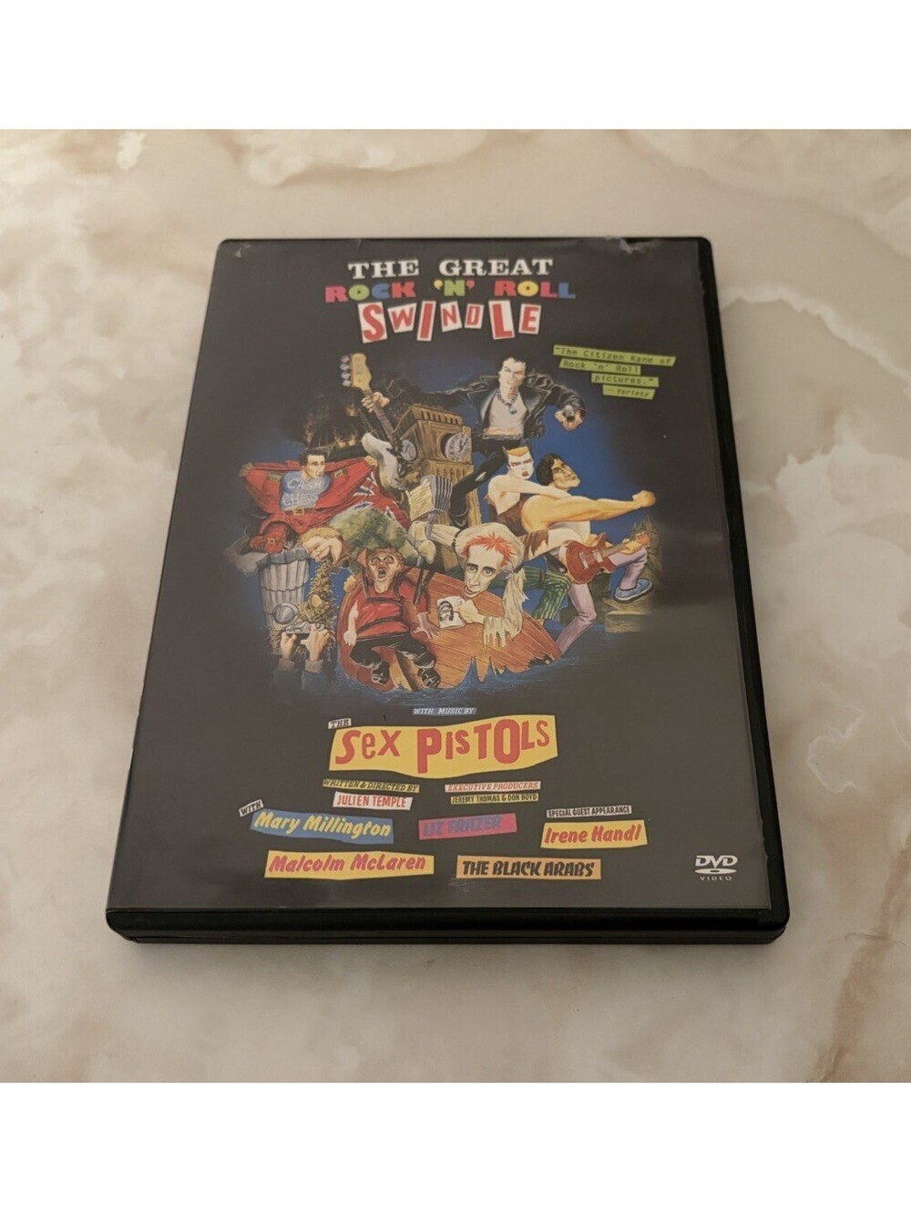 The Great Rock 'N' Roll Swindle (DVD, 1980) Sex Pistols Julian Temple Punk Film